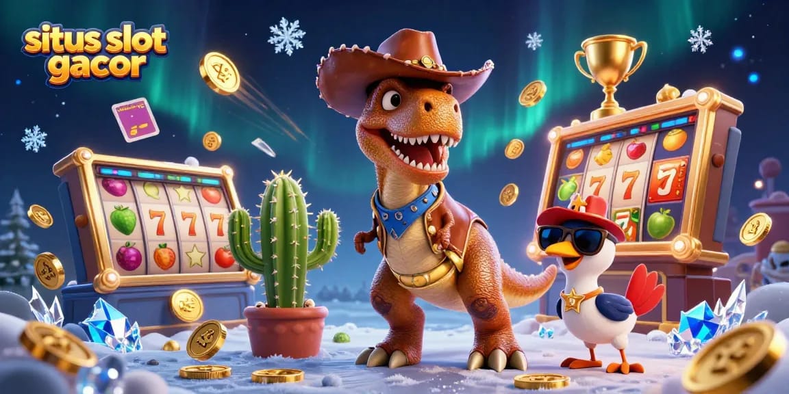 Menangkan di situs slot gacor dengan ilustrasi 3D penuh aksi dan karakter menarik.